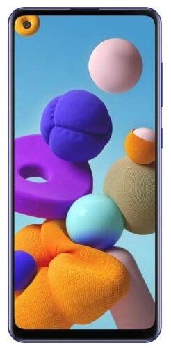Смартфон Samsung Galaxy A21s 3/32GB Синий