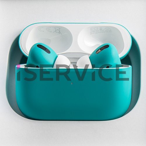 Беспроводные наушники Apple AirPods Pro Тиффани с беспроводной зарядкой кейса