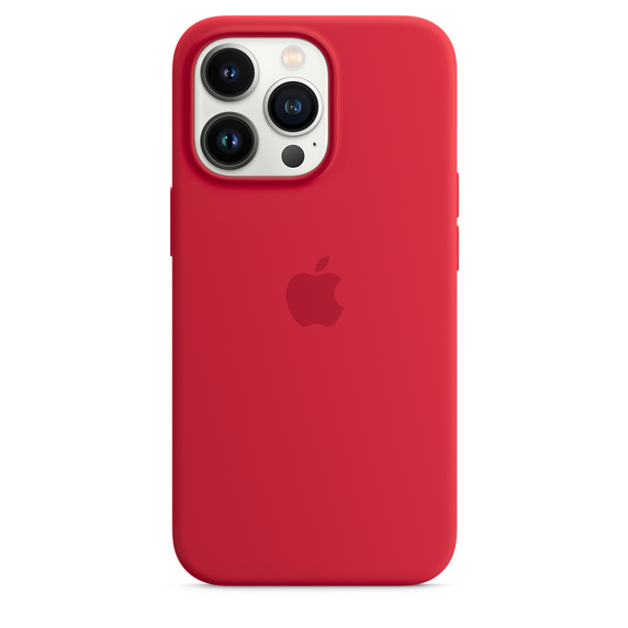 Силиконовый чехол MagSafe для iPhone 13 Pro, цвет (PRODUCT)RED
