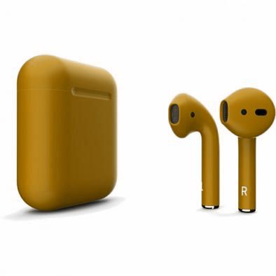 Беспроводная гарнитура Apple AirPods Золотой матовый