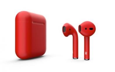 Беспроводная гарнитура Apple AirPods Красный матовый