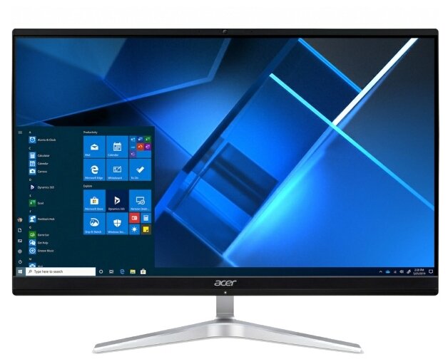AIO Acer Veriton EZ2740G 23.8" Full HD i3 1115G4/8Gb/SSD256Gb UHDG/CR/W10Pro/kb/m/black 1920x1080