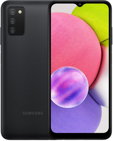 Смартфон Samsung Galaxy A03s 3/32GB черный