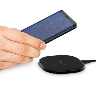 Беспроводное ЗУ deppa Qi Fast Charger Black