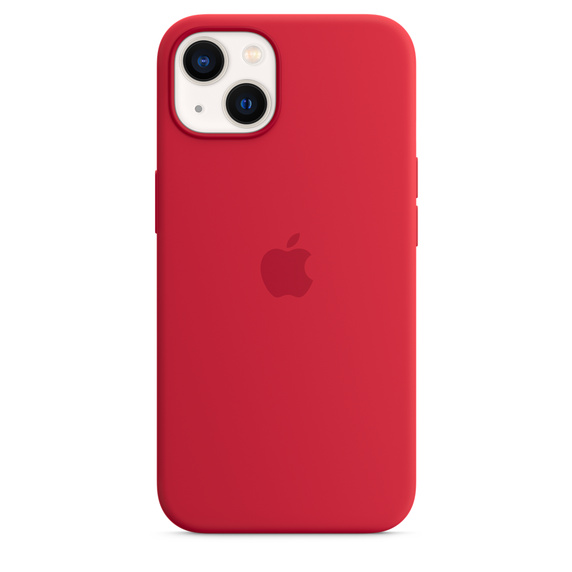 Силиконовый чехол MagSafe для iPhone 13, цвет (PRODUCT)RED