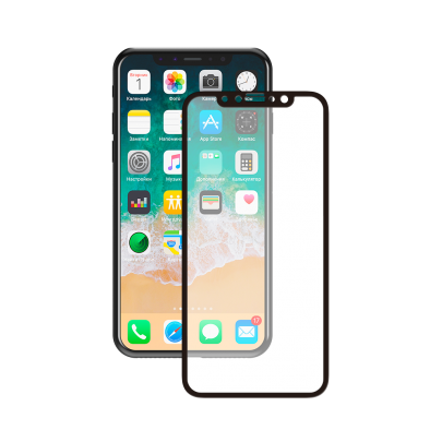 Защитное стекло deppa 3D для iPhone X