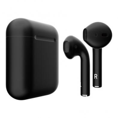 Беспроводные наушники Apple AirPods 2 Black (2019) с беспроводной зарядкой кейса