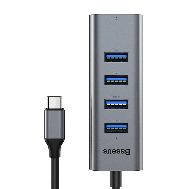 Адаптер USB Type-C - 4 USB
