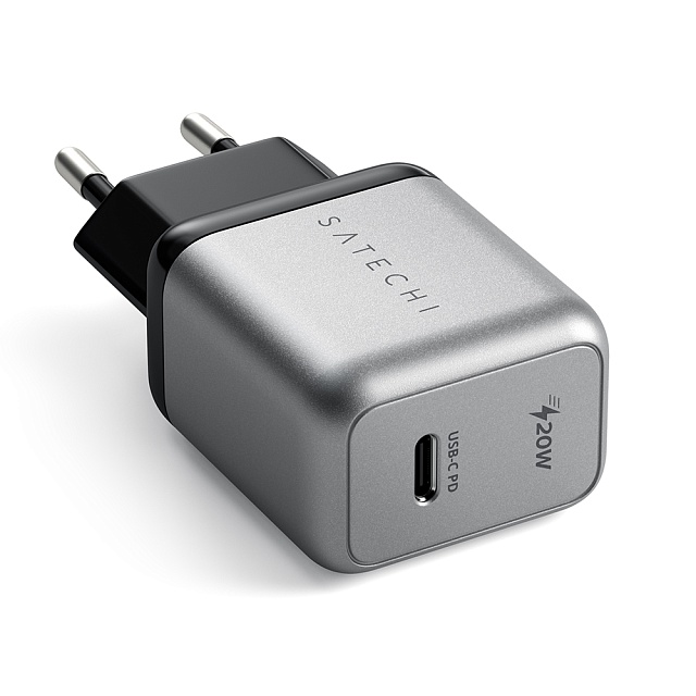 Зарядное устройство сетевое Satechi USB-C PD Wall Charger, 20Вт ST-UC20WCM-EU