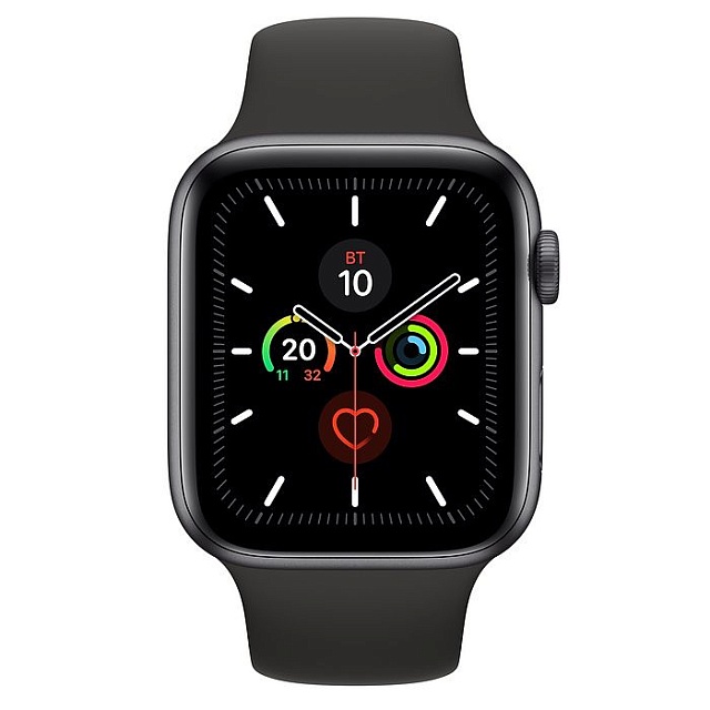 Часы Apple Watch Series 5 44 mm Space Gray Aluminum Case with Sport Band