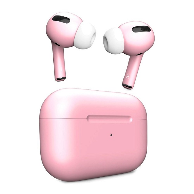 Беспроводные наушники Apple AirPods Pro Розовый матовый с беспроводной зарядкой кейса