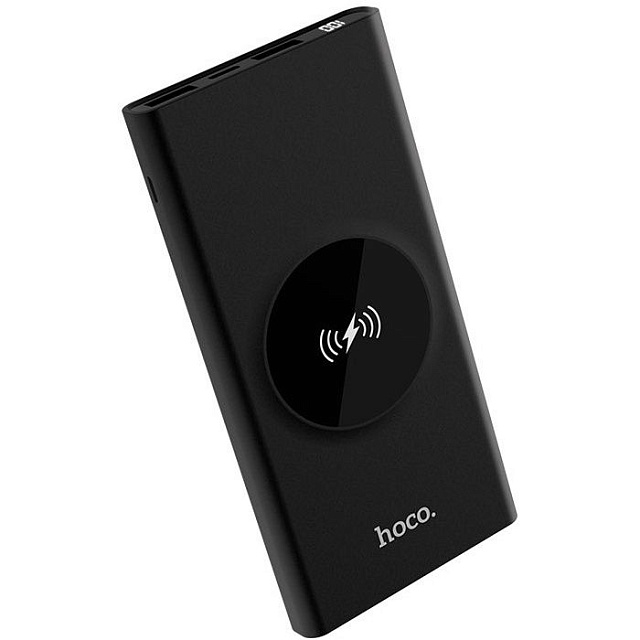 Power Bank Hoco 10000mAh с функцией беспроводной зарядки