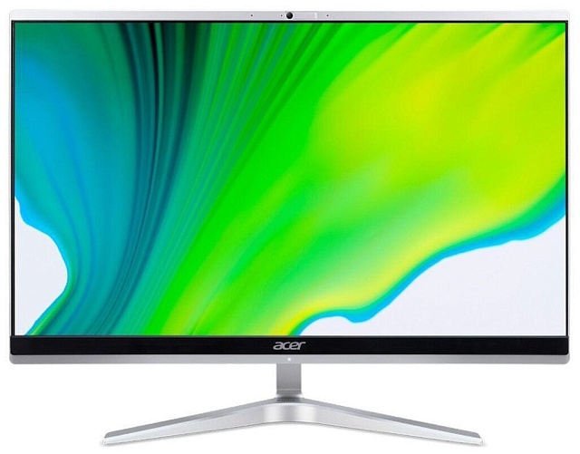 AIO Acer Aspire C22-1650 21.5" Full HD i3 1115G4/4Gb/1Tb 5.4k/UHDG/CR/W10/kb/m/silver 1920x1080