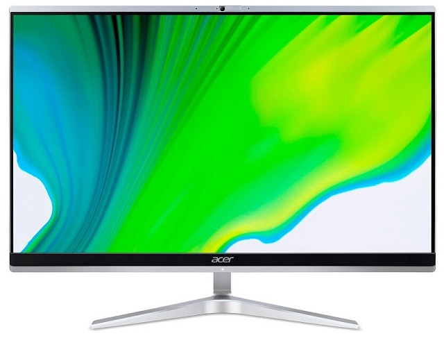 AIO Acer Aspire C24-1651 23.8" Full HD Touch i7 1165G7/8Gb/SSD512Gb/MX450/CR/W10/kb/m/silver 1920x10