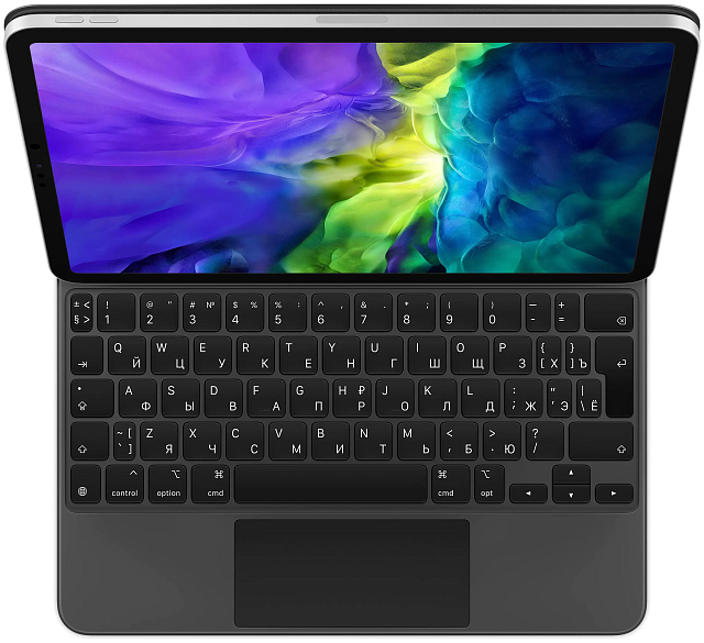 Клавиатура Magic Keyboard для iPad Pro 11 дюймов (3го поколения) и iPad Air (4‑го поколения), черная