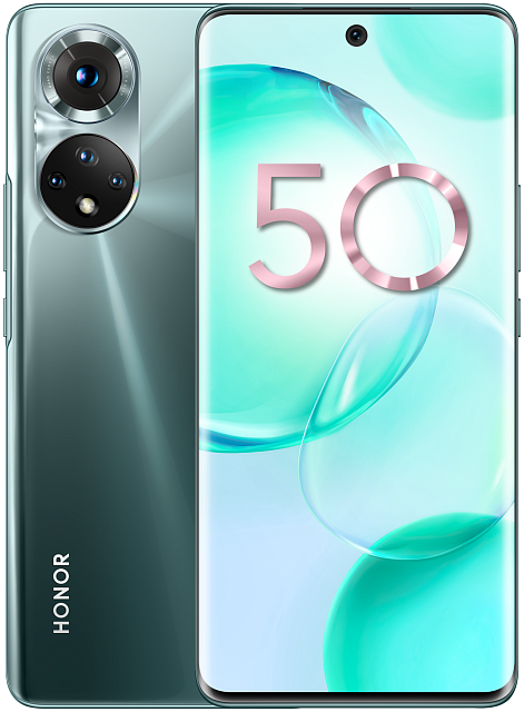 Смартфон HONOR 50 8/256 ГБ RU, изумрудно-зеленый