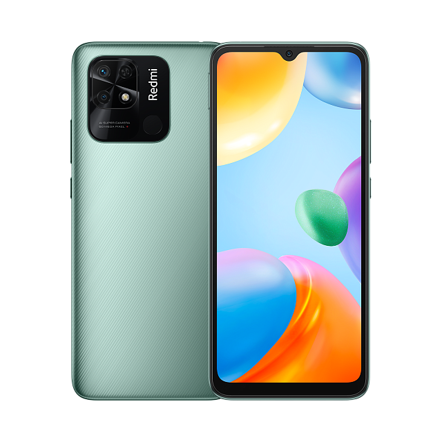Смартфон Xiaomi Redmi 10C NFC 4/64GB зеленая мята