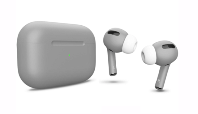 Беспроводные наушники Apple AirPods Pro Серый с беспроводной зарядкой кейса